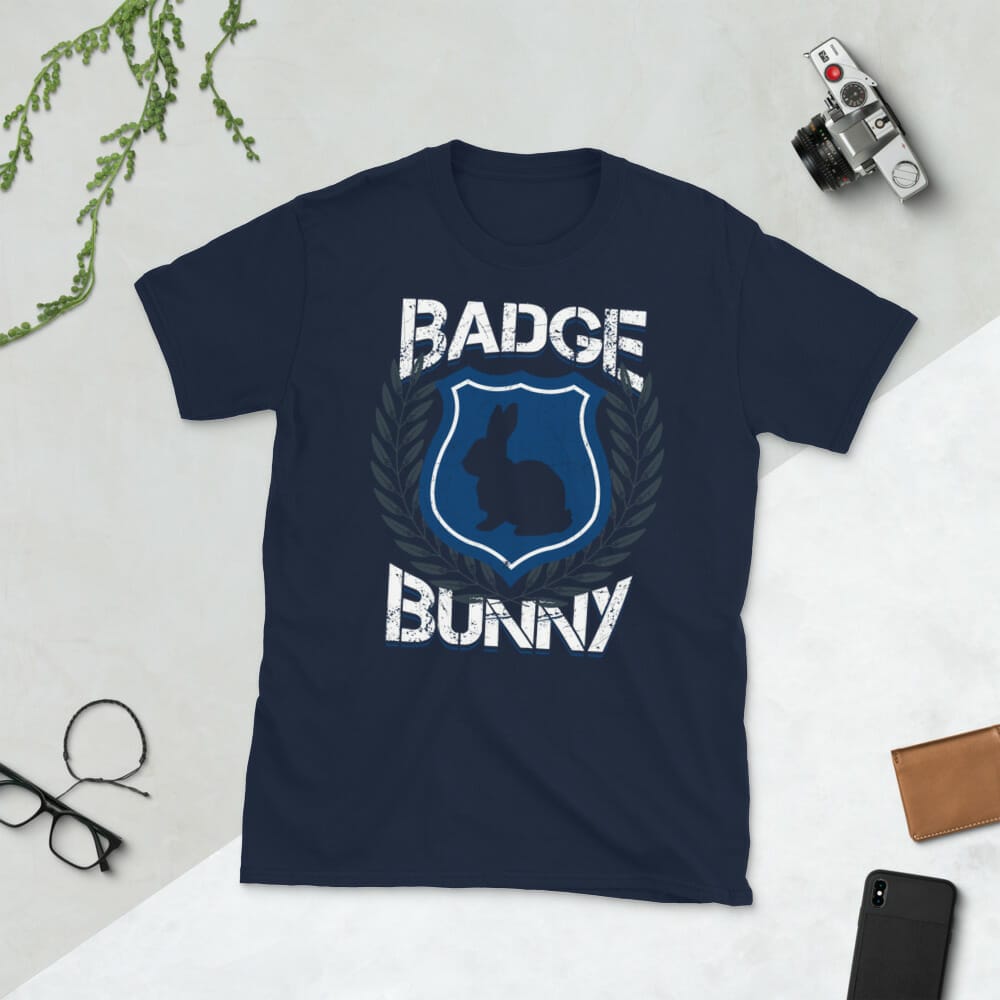 Badge Bunny Easter T-Shirt