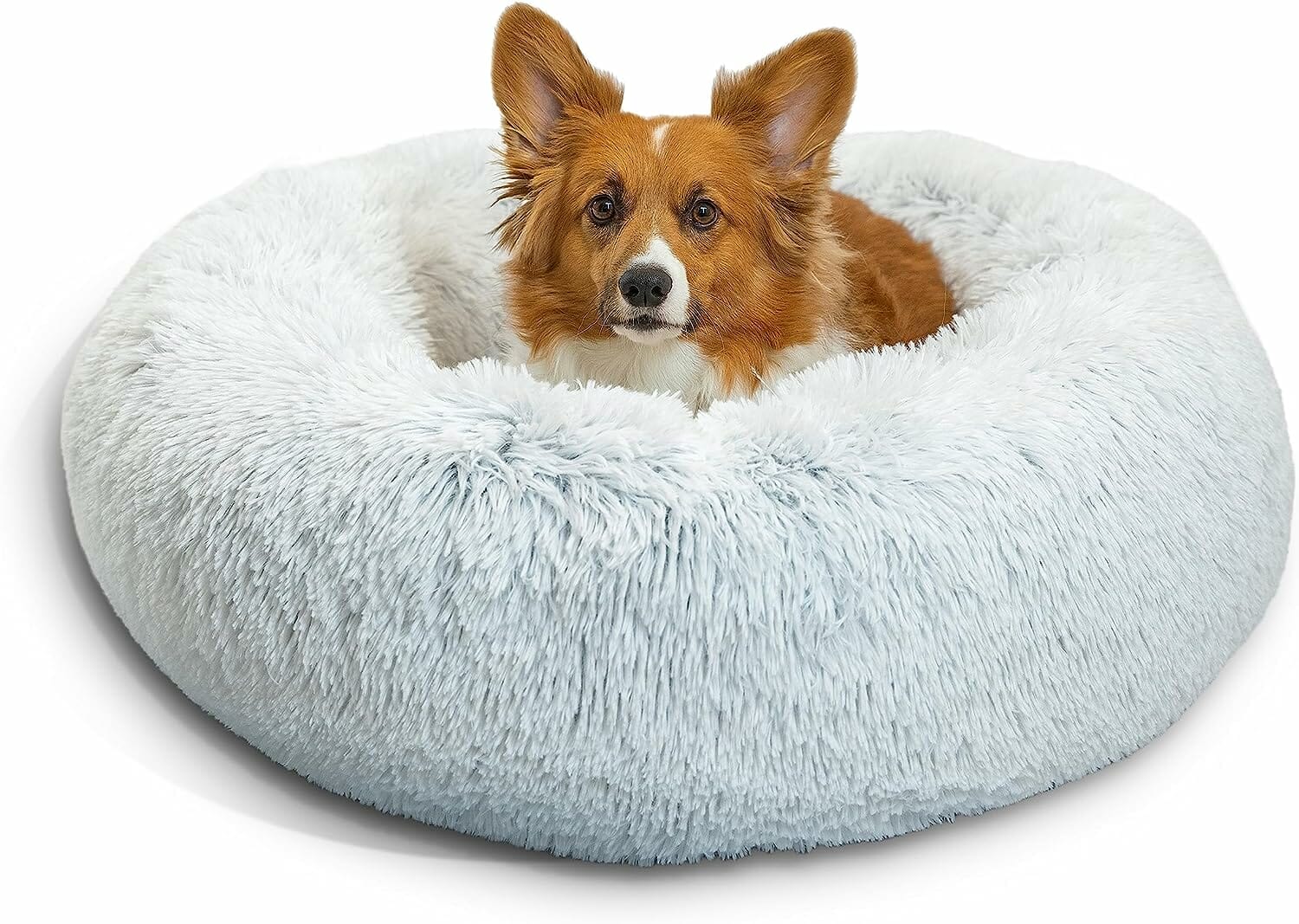 Best Friends by Sheri The Original Calming Donut Cat and Dog Bed in Shag Fur Frost Review