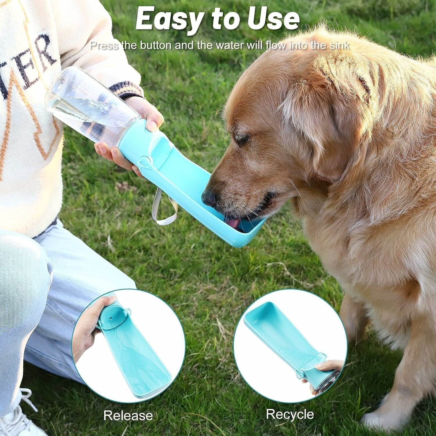 Buidic Foldable Portable Dog Water Bottle Dispenser Review