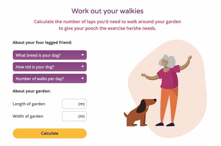 How Long Should I Walk My Dog Calculator 4