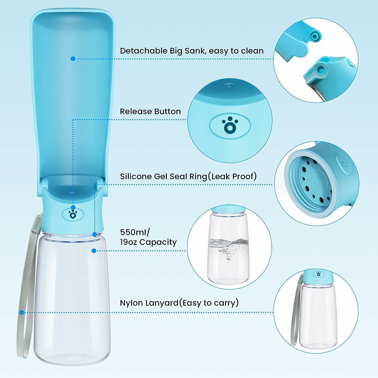 Portable Dog Water Bottle Dispenser Review