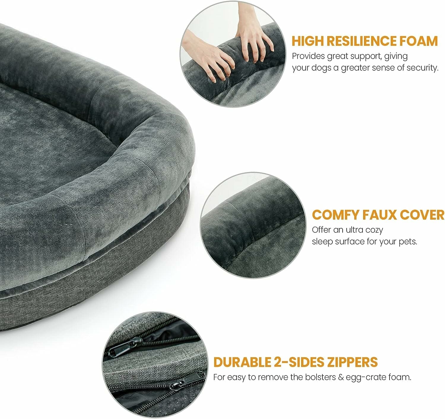 Yiruka Dog Beds For Large Dogs Review