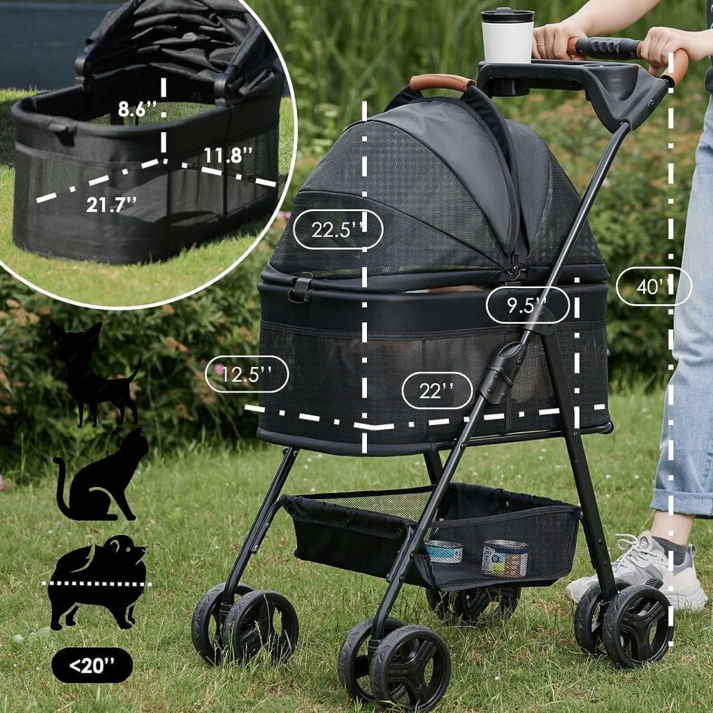 BEKA pet Stroller for Dog and cat