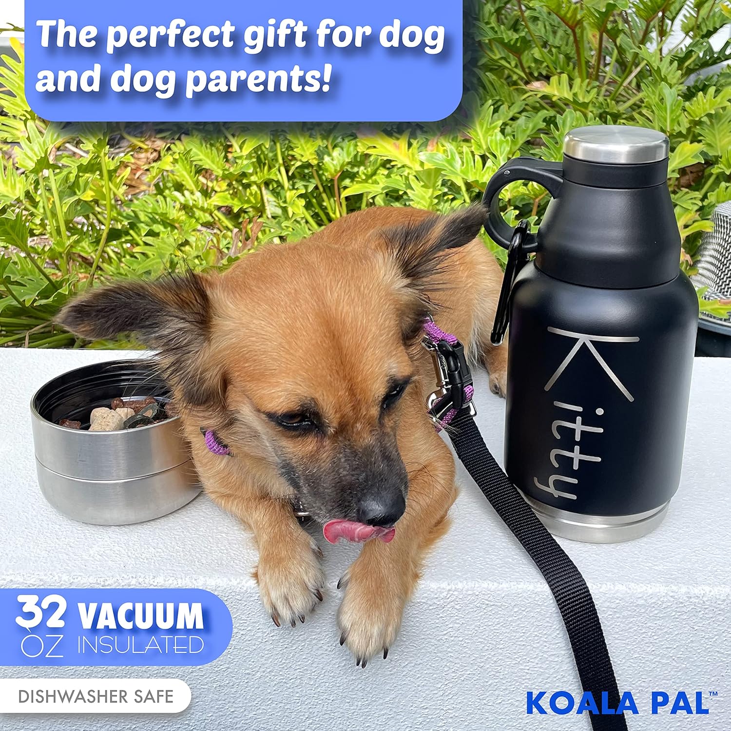 koala pal 32oz personalized dog portable water bottle review 1