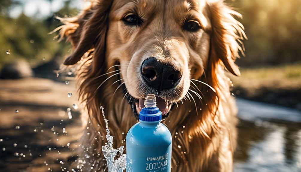 How to Train Dog to Drink From Water Bottle?